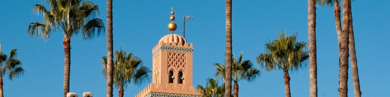 Koutoubia, the largest mosque in Marrakech Moroccan National Tourist Office